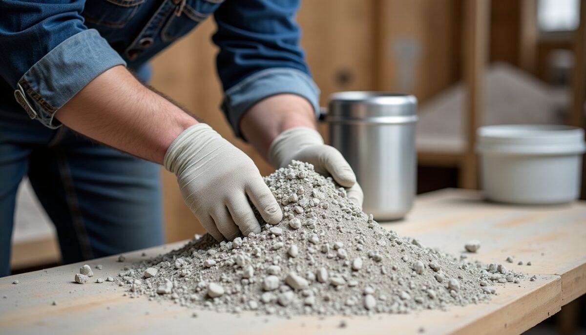 Guide complet du dosage béton 350 kg : proportions précises de sable, gravier et méthode de préparation