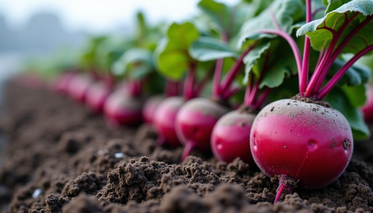 Faut-il laisser les betteraves rouges en terre durant l'hiver ?