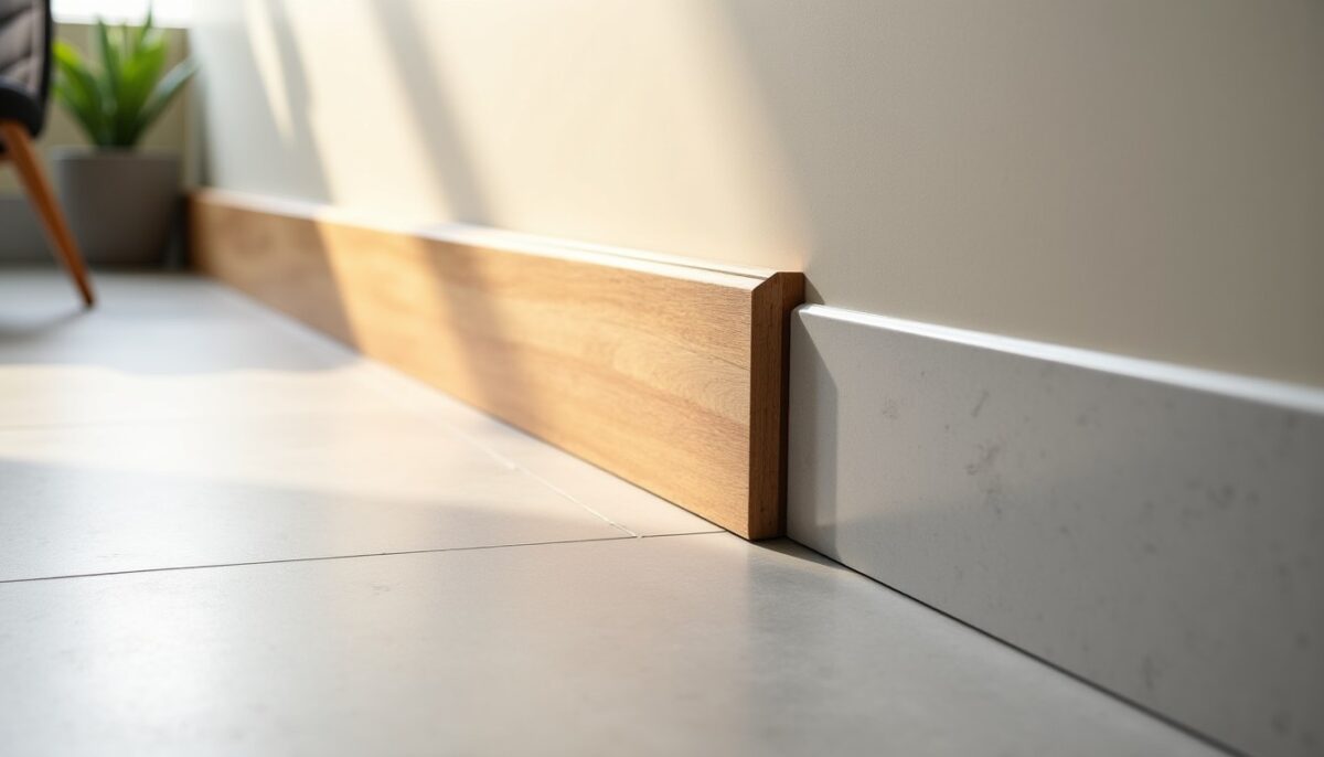 Plinthe en bois ou en carrelage : comment choisir la meilleure option pour votre intérieur ?